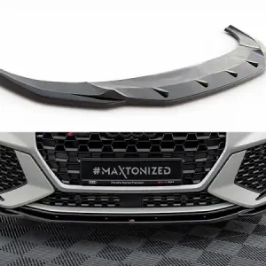LAMA SOTTOPARAURTI ANTERIORE V.2 MAXTON DESIGN PER AUDI RSQ3 F3 SPORTBACK NERO LUCIDO Novità