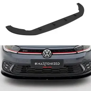LAMA SOTTOPARAURTI ANTERIORE STREET PRO MAXTON DESIGN PER VW POLO AW GTI RESTYLING (BORDO ROSSO) Affare