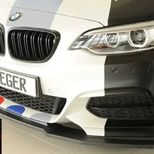 LAMA SOTTOPARAURTI ANTERIORE PER BMW SERIE 2 F22/F23 NERO LUCIDO RIEGER TUNING Moderno